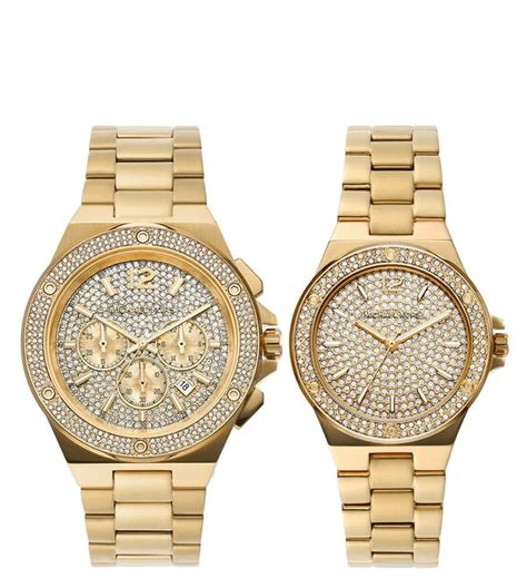 michael kors bracelet and watch set|michael kors couple watches set.